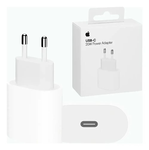 Carregador de parede USB-C branco